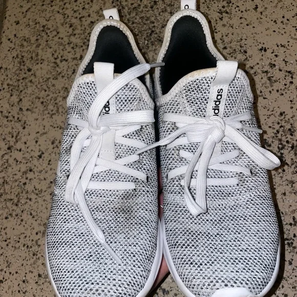 adidas gazelle silver green womens Adidas Womens Cloudfoam Pure Running Shoes main image 1